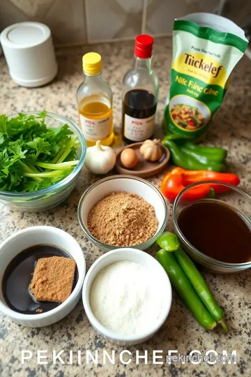 Stir-Fry Chicken with Bold Soy Sauce Flavor ingredients