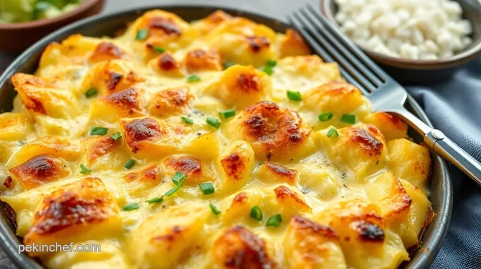 Bake Creamy Potato Kalo Gratin Delight