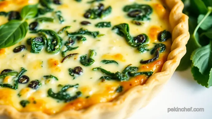 Nutrient-Packed Spinach and Feta Quiche