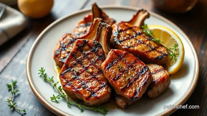 Grilled Beef Sweetbreads with Zesty Flavor