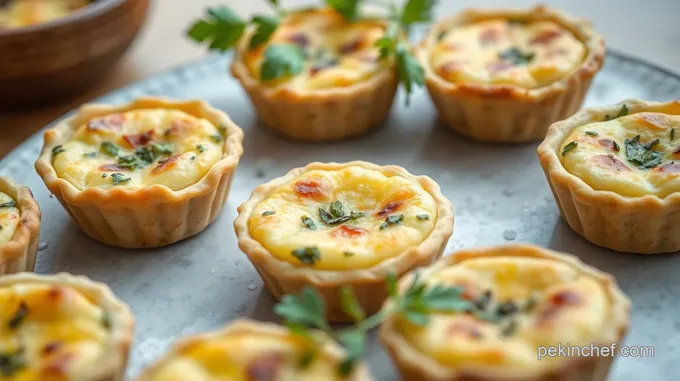 Justalittlebite recipe: 5 Flavorful Mini Quiches for Your Next Party!