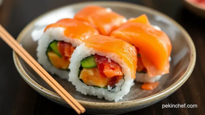 Make Sake Maki - Easy Salmon Sushi Rolls