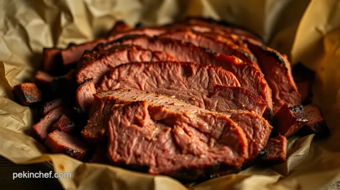 Perfectly Smoked Sliced Brisket: A Texas Tradition