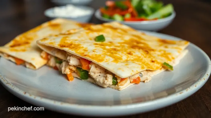 Classic Chicken Quesadillas