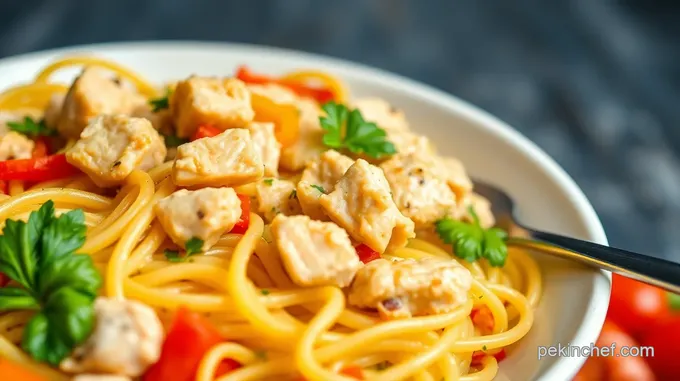 Sautéed Alabama Chicken Linguine Delight