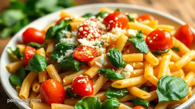 Sautéed Pasta with Veggies & Cheesy Goodness