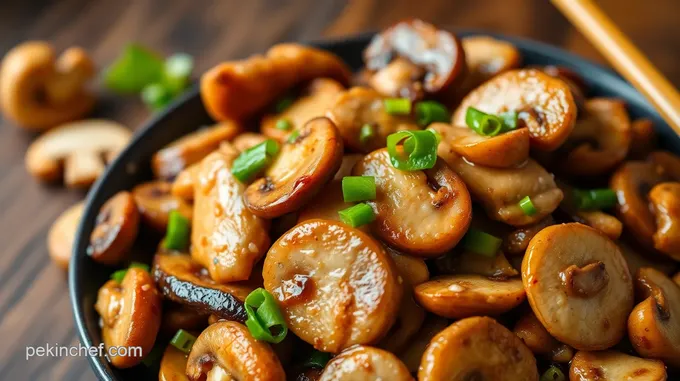 Quick Stir-Fry Chicken with Mushrooms